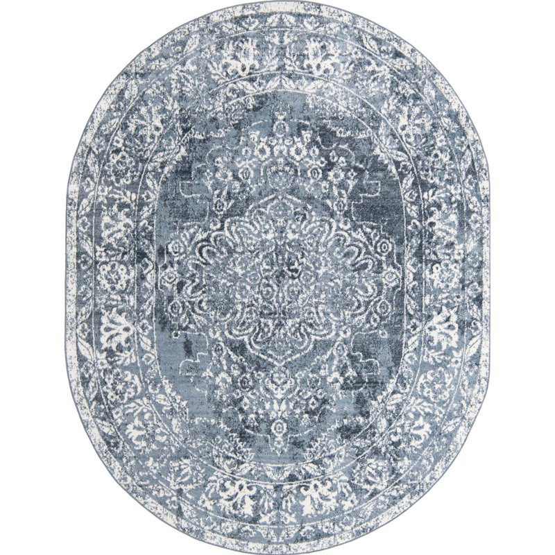 Boylan Oriental Indoor Rug, Oval 8' x 10'
