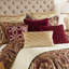 Luxueux ensemble d'édredon en jacquard de chenille avec jupe de lit et taies décoratives, très grand californien, pour des chambres élégantes-119369686-119369687