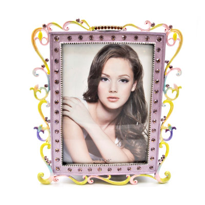 Raymonde Metal Beaded Picture Frame