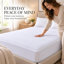 Protège-matelas ajusté et imperméable Continental Bedding Terry avec surface douce et respirante et poche profonde de 18 po-120879780
