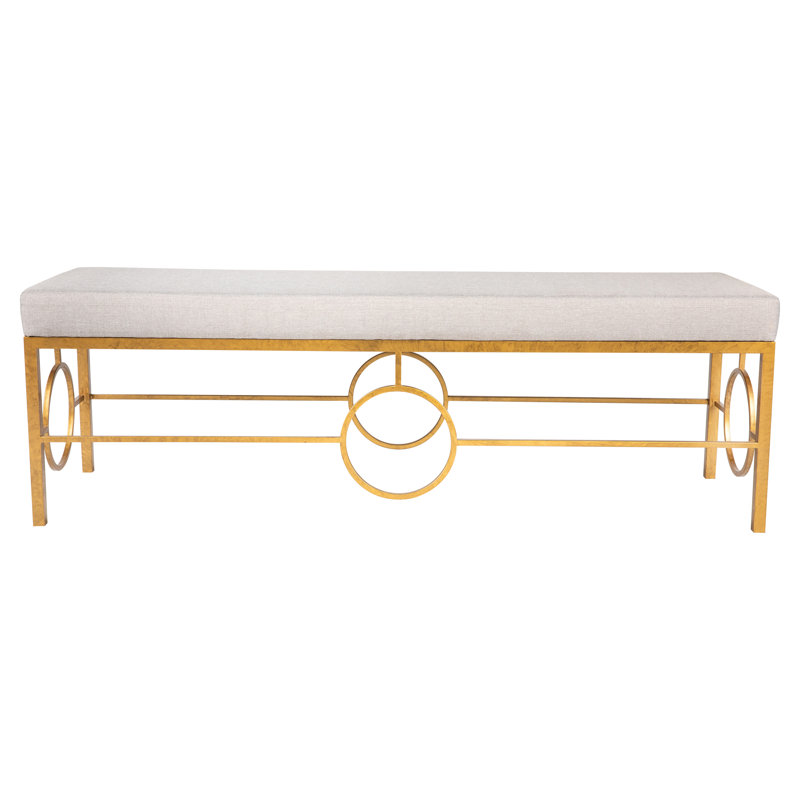 Milan Bench, Gold