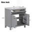 Ensemble de meuble-lavabo gris 60 po-1833123457