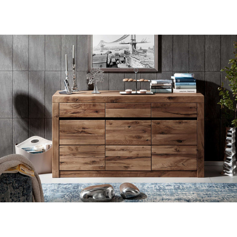 Montreux 155cm Sideboard, Tobacco brown