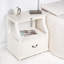 Mabel Marble 1 drawer Nightstand-340726232