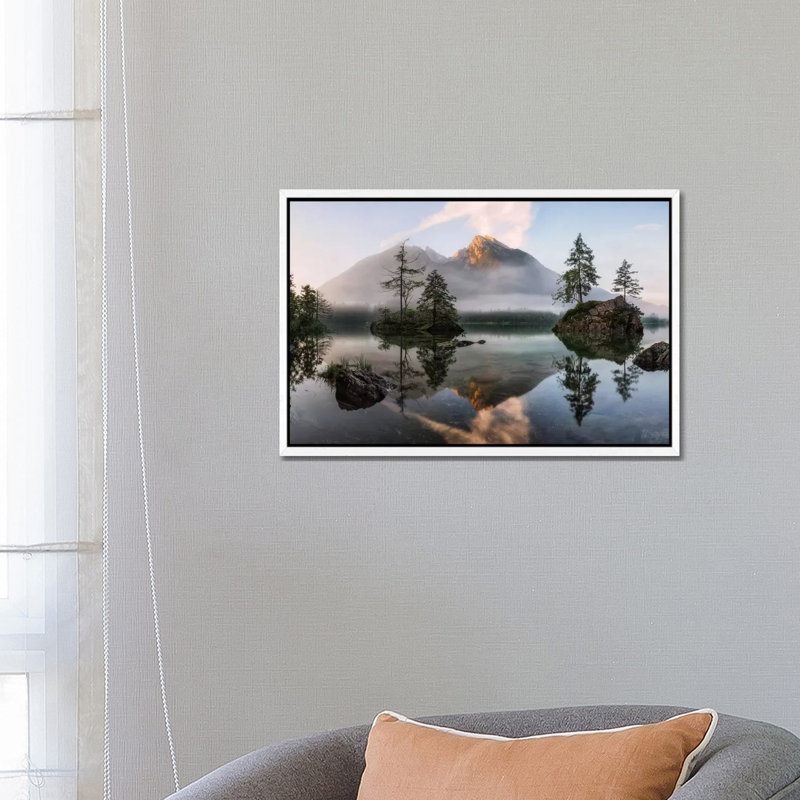 Nature's Awakening by Daniel F. - Print on Canvas, White Framed, 152.5 cm H x 101.5 cm W