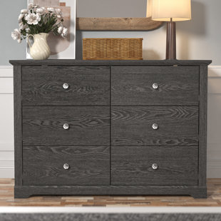 Kepner 6 Drawer 46.3'' W Double Dresser
