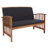 Delosreyes Acacia 4 - Person Patio Conversation Set with Cushions-998970793