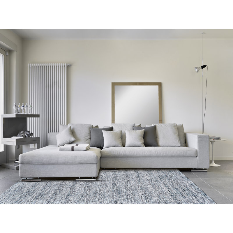 Pillsbury Viscose Indoor Rug, Rectangle 5' x 8'