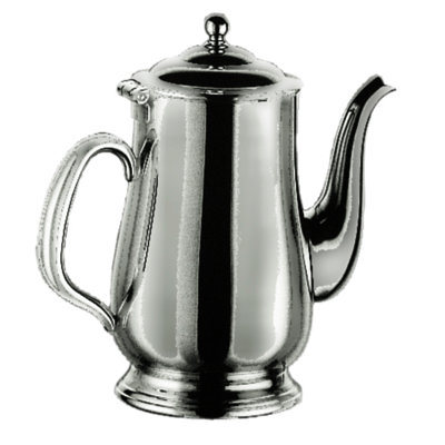 Palace Coffee Pot 18 oz - 6 Pieces - Stainless Steel