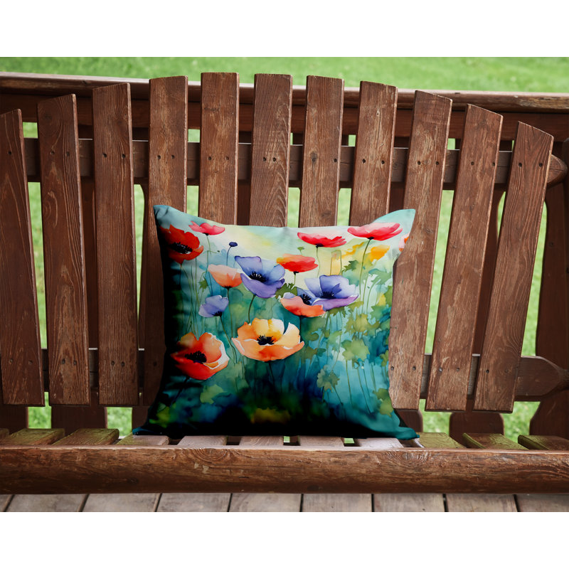 Other/No Pattern Outdoor Throw Pillow, 14"H x 14"W