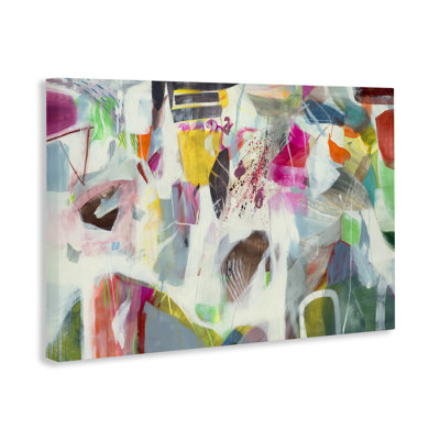 Eclectic Whimsy Abstraction Canvas, design by Jill Martin