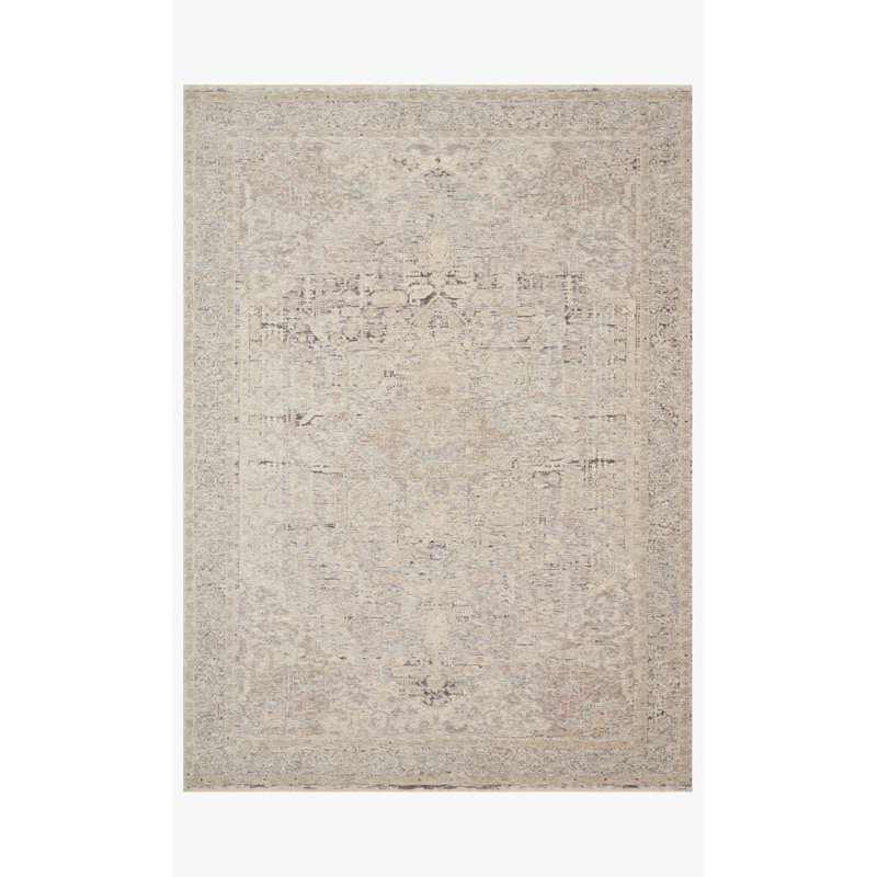 Ketilbiorn Oriental Indoor Rug, Square 1'6" x 1'6"