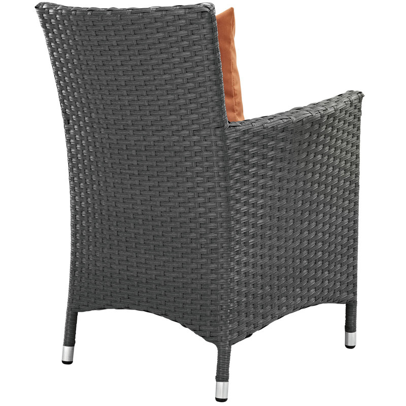 Ensemble repas d'extérieur Sunbrella 7 pièces Stopover, Toile Sunbrella® toscan, 29,5" H x 59" lx 39,5" D