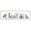 Green Plants Arrangement by Marmont Hill - Single Picture Frame Panoramic Painting-1913439387