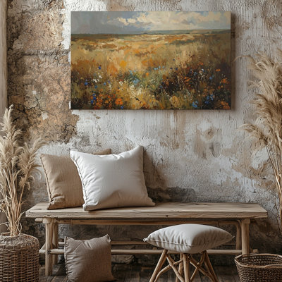Golden Meadow Wildflowers