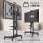 Motorized Movable TV Stand for 50-86 Inch TV up to 200 lbs, TV Stand Adjustable Lift with Remote