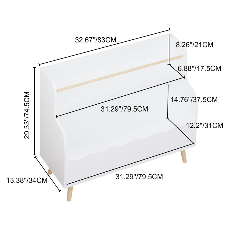Rangement pour jouets H 29,53 po x l 32,68 po