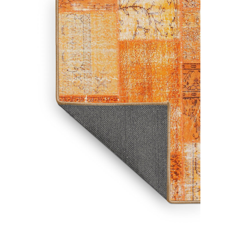 Tapis de zone brun ciel contemporain, Rectangle 5 pi x 7 pi