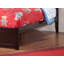 Lit plateforme en bois massif avec pied de lit et gigogne Florio-140254009-140254008