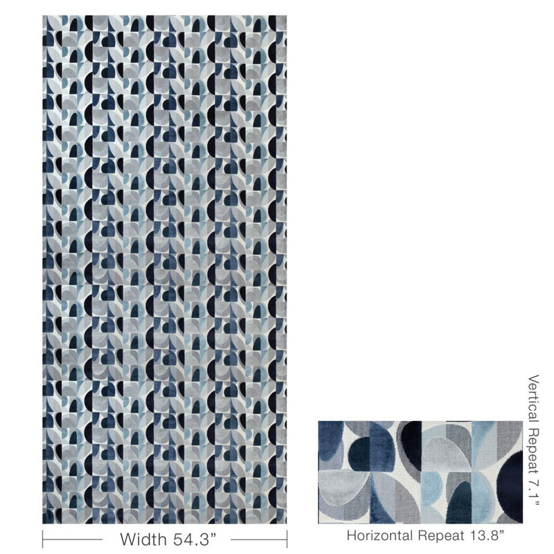 Kravet Design - 36903-52, Blue/Light Blue