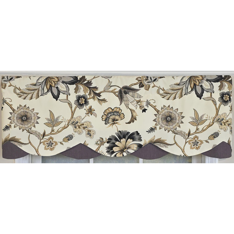 RLF Home Zanzibar Petticoat Valance, Gray