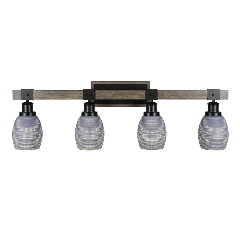 Barre d'éclairage de salle de bain Vandergriff, Grey, 3