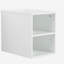 Armoire de salle de bain 48 po à fermeture en douceur avec rainure, deux petites tablettes de rangement et armoire combinée-387324321