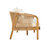 Uriel Solid Acacia Wood Conversation Set with Cushions