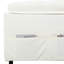 Canapé-lit convertible avec rangement latéral et coussins de soutien - Revêtement en chenille pour salon, chambre à coucher avec structure de canapé 31, beige, bureau-1338553907