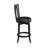 Asharn Swivel Upholstered Counter Stool, Black-1028833715-1050527328