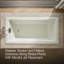 Tea-for-Two 72" x 36" Drop-in/Undermount Whirlpool Bath-51403890