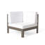 Ensemble de canapé en forme de V 5 pièces Masako - Assise extérieure moderne et confortable de fabrication durable