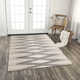 Homer Handmade Silver/Gray/Cream Rug