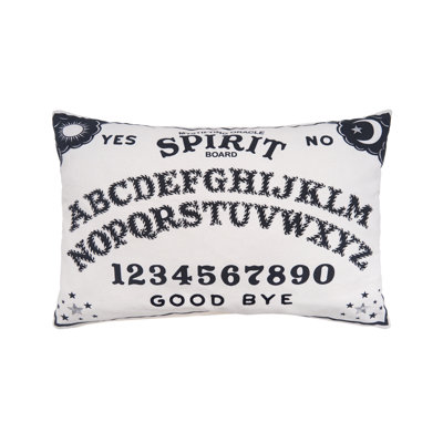 Spirit Board Halloween Throw Pillow