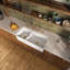 Whitehaus 42" Large Reversible Double Bowl Fireclay Kitchen Sink: Beveled, 2-1/2" Lip Front Apron-35054898