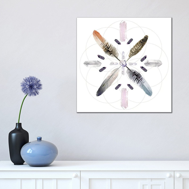 Crystal Matrix by Jennifer Paxton Parker - Wrapped Canvas Gallery-Wrapped Canvas Giclée, 45.72 cm H x 45.72 cm W