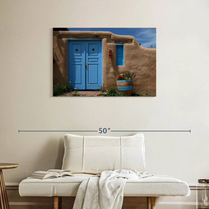 Lilie Blue Taos House, H 24 po x l 36 po