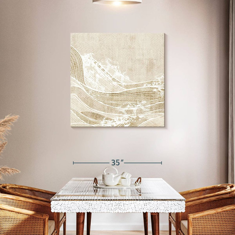 Tidal Waves I, 36" H x 36" W