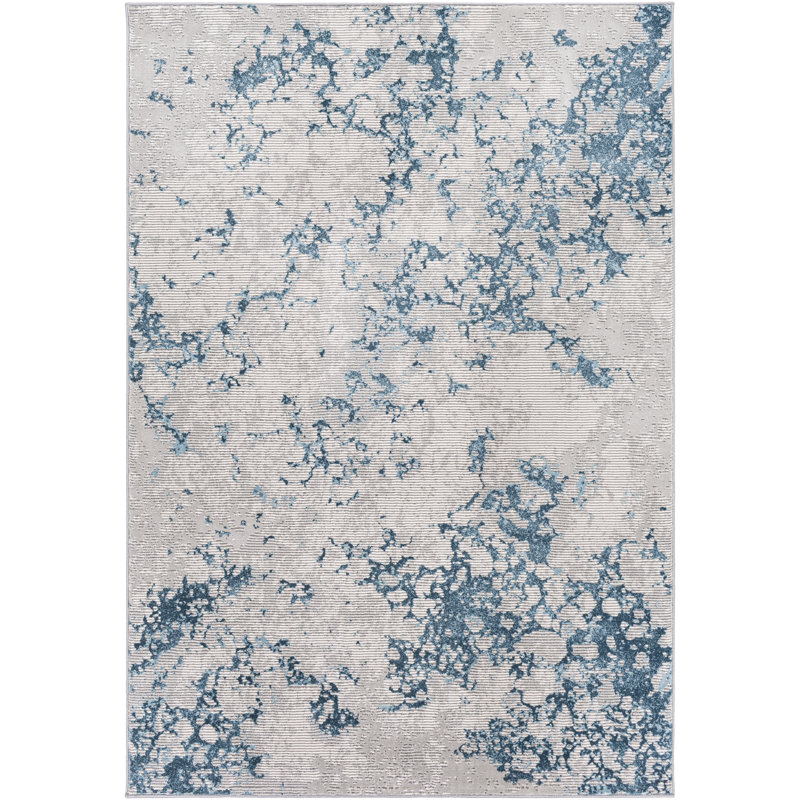 Adilynn Abstract Indoor Rug, Rectangle 9' x 12'4"