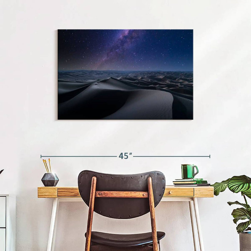 Alvord Empty Quarter Milky Way, H 24 po x l 36 po
