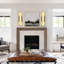 20" led wallchiere à intensité variable wall sconce with alabaster shade Ephraim-1466377103