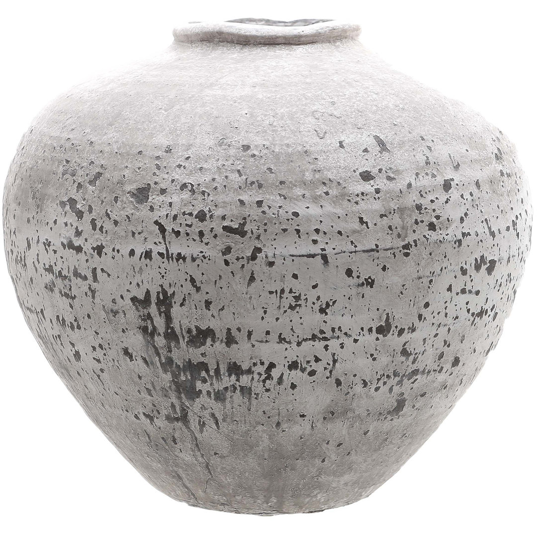 Regola Matt White Ceramic Vase