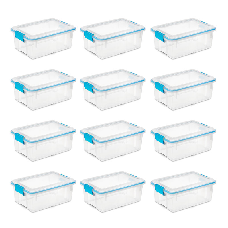 Bac de rangement en plastique Sterilite