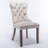 Tufted Solid Wood Velvet Upholstered Dining Chair-883621104