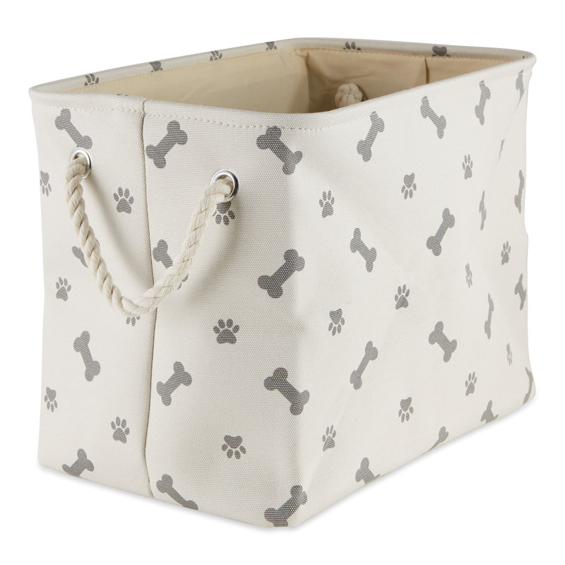 Cube en tissu avec pattes et OS Cambridgeshire, Gris
