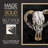 Horned Skull II Framed Print - Solid Wood