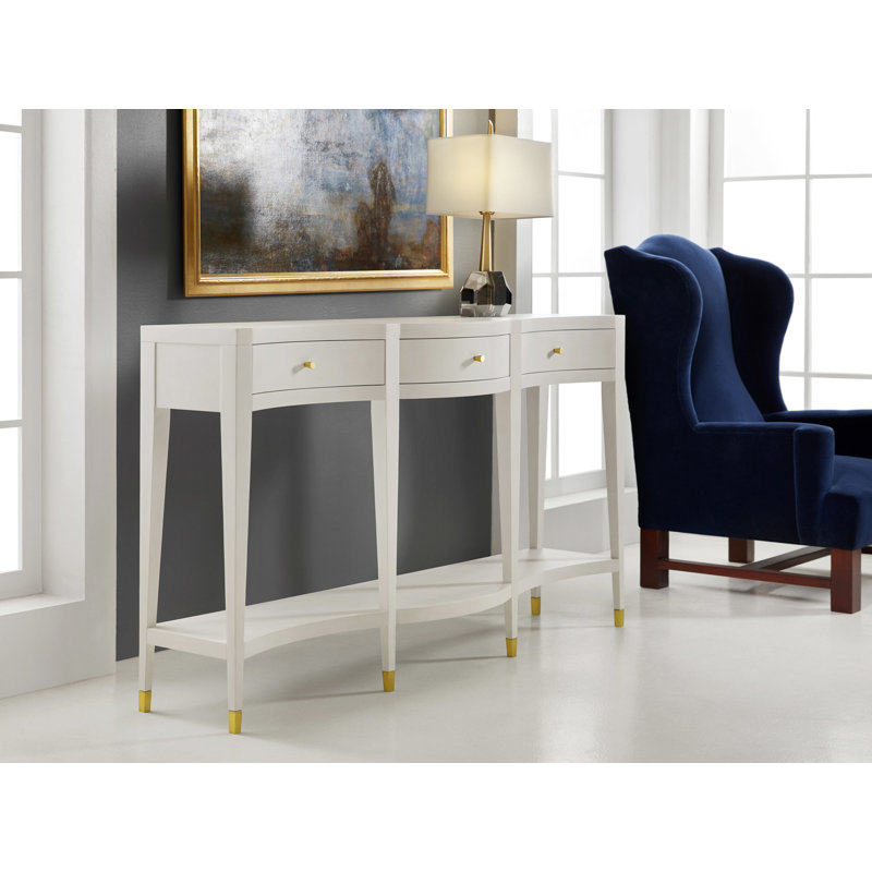 Serpentine 62'' W Console Table