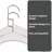 Thickened Double-layer ABS Plastic Hanger-103285456