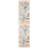 Felty Abstract Cream/Orange/Blue Rug-1003201346