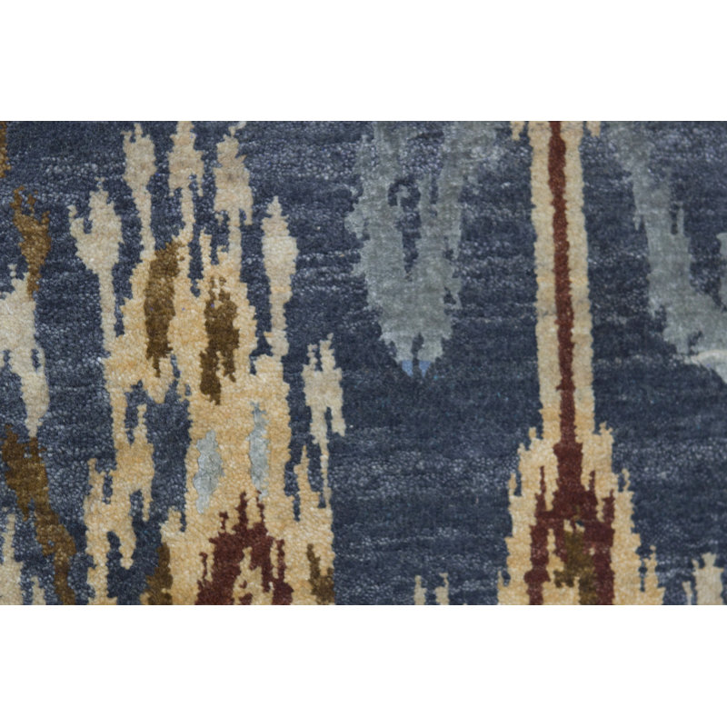 Ikat One-of-a-Kind 8'11" X 11'7" Area Rug